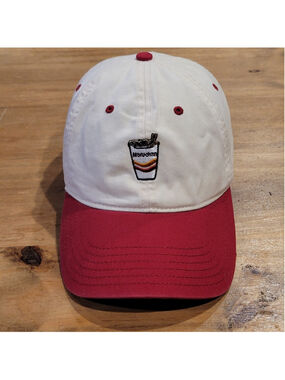 Maruchan instant lunch ramen noodles embroidered baseball cap One Size White